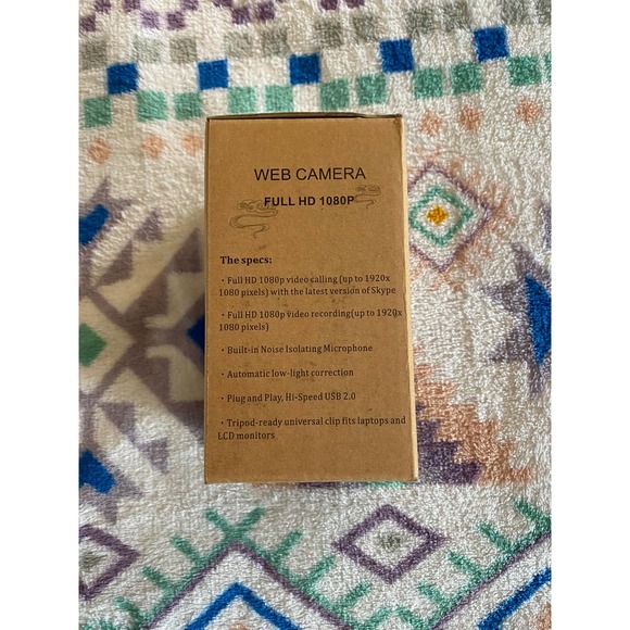 1080P Full HD USB Webcam for PC Desktop & Laptop Web Camera - Picture 2 of 4